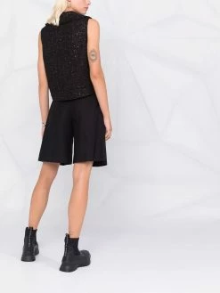 Maje sleeveless knit top