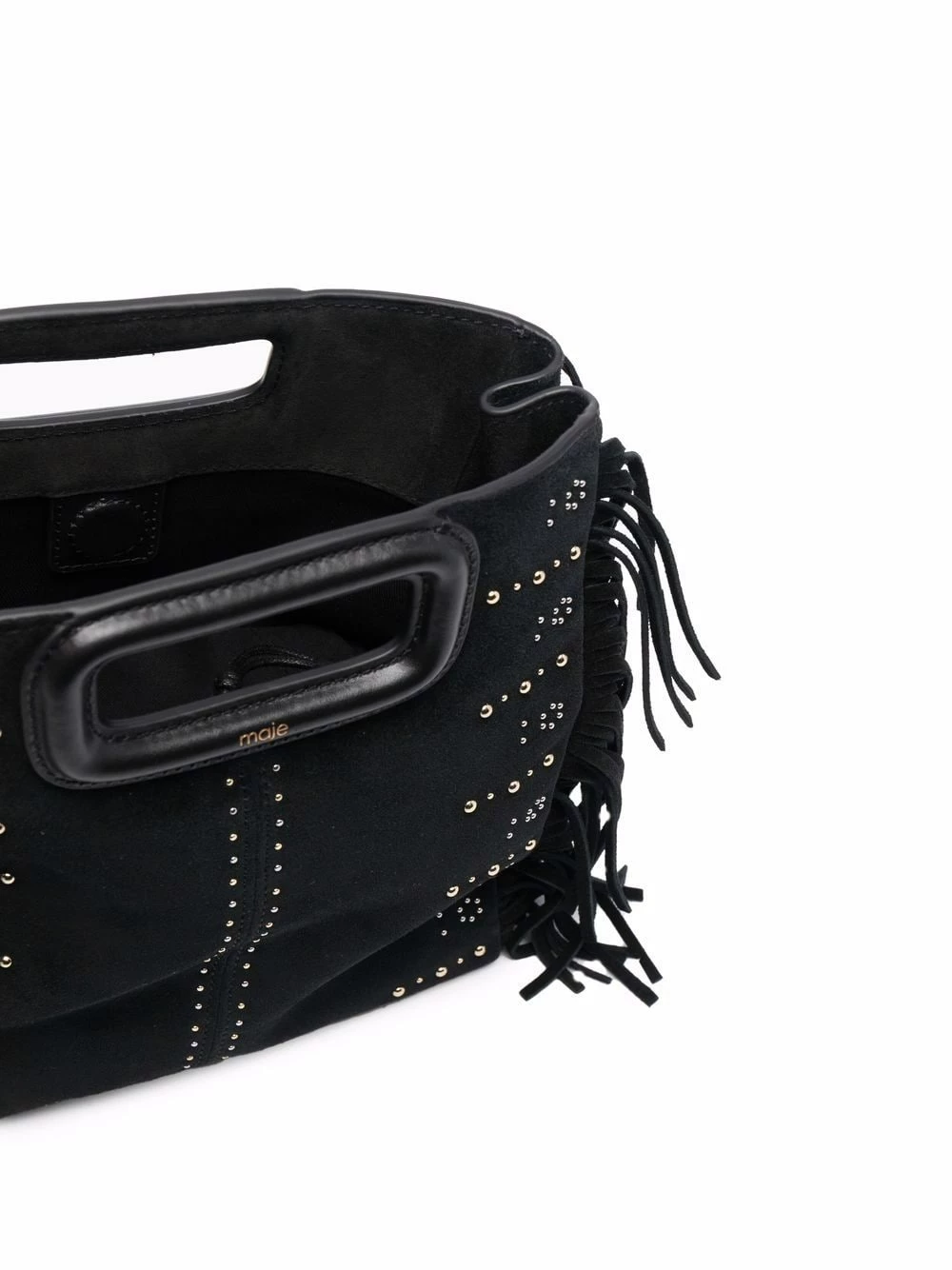 Maje Fringed M suede bag tote bags of women 7 Maje fringed M suede bag