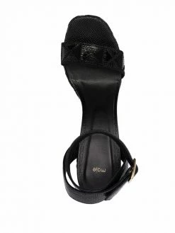 Maje Francoise stitched platform sandals