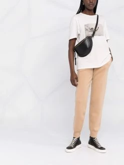 Maje elasticated-waist trousers