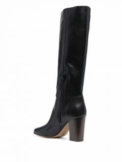 Maje knee-high leather boots
