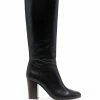 Maje knee-high leather boots