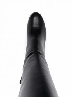 Maje knee-high leather boots
