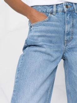 Maje mid-rise straight-leg jeans