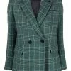 Maje Check print blazer jacket blazers of women 2 Maje check print blazer jacket