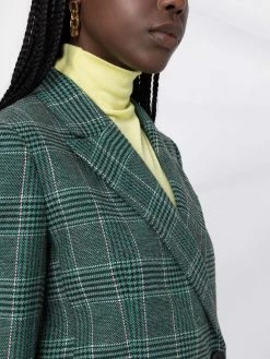 Maje Check print blazer jacket blazers of women 10 Maje check print blazer jacket