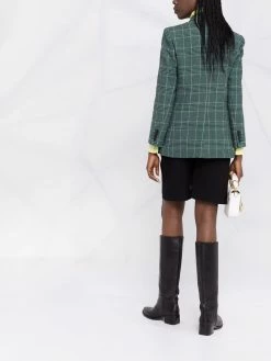 Maje Check print blazer jacket blazers of women 13 Maje check print blazer jacket