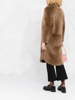 Maje reversible fur coat