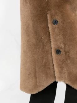 Maje reversible fur coat
