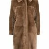 Maje reversible fur coat