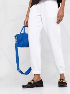 Maje Piolette textured tapered trousers