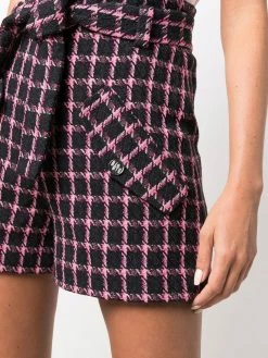 Maje Check high rise shorts short shorts of women 11 Maje check high-rise shorts