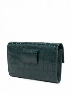 Maje crocodile-effect wallet on chain