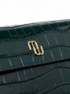 Maje crocodile-effect wallet on chain