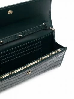 Maje crocodile-effect wallet on chain