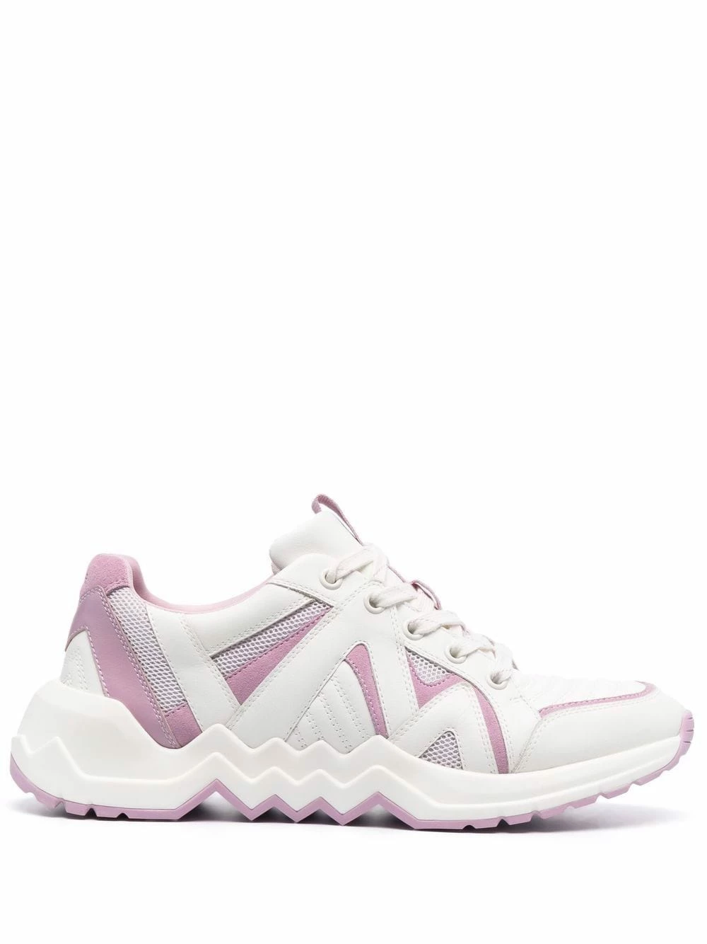 Maje Panelled chunky sneakers of women 3 Maje panelled chunky sneakers