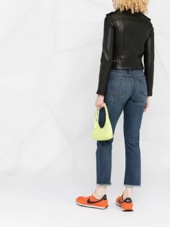 Maje leather biker jacket