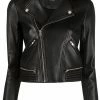 Maje leather biker jacket