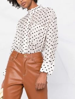 Maje Polka dot print shirt shirts of women 12 Maje polka-dot print shirt