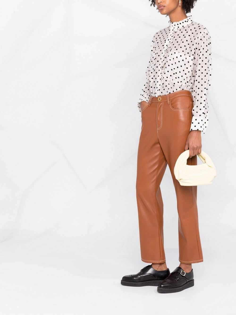 Maje Polka dot print shirt shirts of women 6 Maje polka-dot print shirt