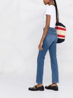 Maje high-waisted flared jeans