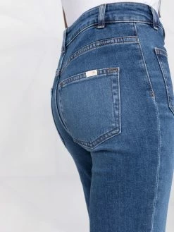 Maje high-waisted flared jeans