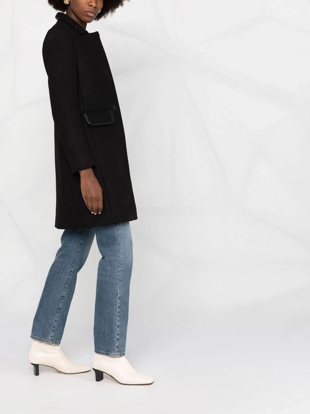 Maje Galir recycled wool blend coat single breasted coats of women 6 Maje Galir recycled wool-blend coat