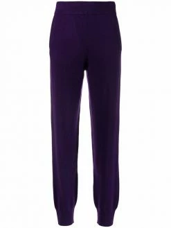 Maje knitted track pants