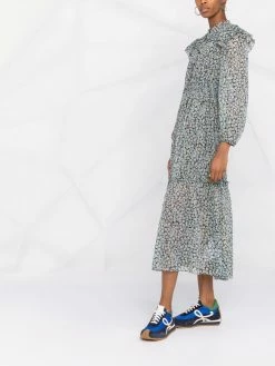 Maje Floral print tiered dress day dresses of women 13 Maje floral-print tiered dress