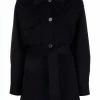 Maje Buttoned up wool coat single breasted coats of women 1 Maje buttoned-up wool coat