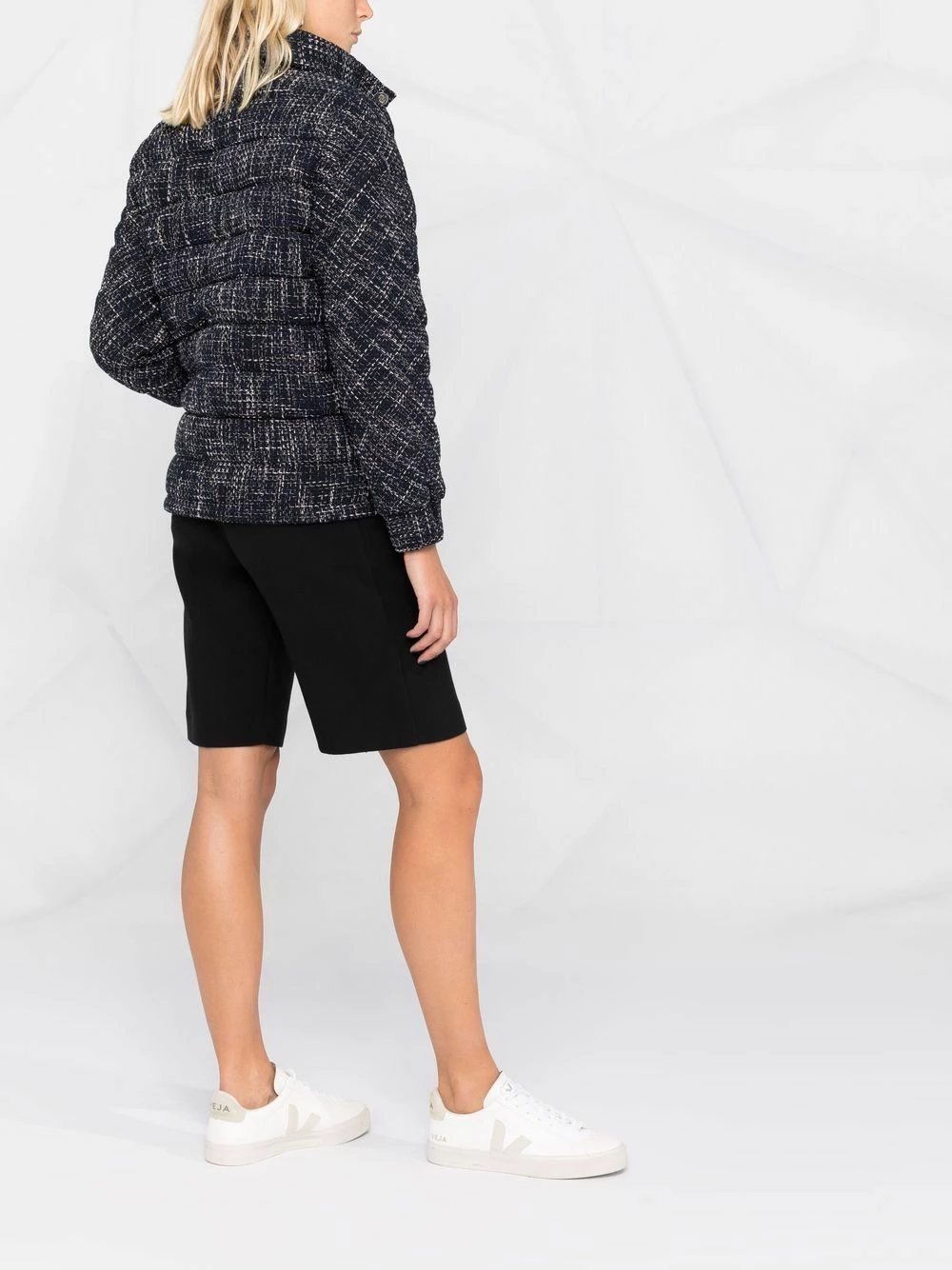 Maje Tweed padded zip up jacket tweed jackets of women 6 Maje tweed padded zip-up jacket