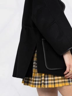 Maje Oversized hooded coat oversized coats of women 10 Maje oversized hooded coat