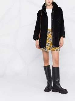 Maje oversized hooded coat