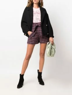 Maje double-breasted tweed jacket