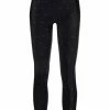 Maje rhinestone-embellished skinny trousers