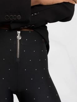 Maje Rhinestone embellished skinny trousers skinny pants of women 10 Maje rhinestone-embellished skinny trousers