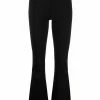 Maje high-waisted flared trousers