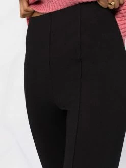 Maje high-waisted flared trousers
