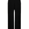 Maje belted-waist wide-leg trousers