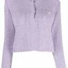 Maje buttoned-up knitted cardigan