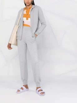 Maje knitted zip hoodie