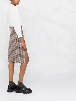 Maje Ruffle trim cotton shirt shirts of women 11 Maje ruffle-trim cotton shirt