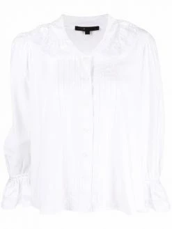 Maje long-sleeve flared blouse