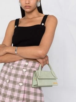 Maje pearl-applique top