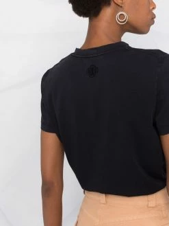 Maje timbale graphic-print t-shirt