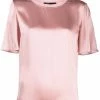 Maje Tanka crewneck silk T shirt t-shirts & jersey shirts of women 1 Maje Tanka crewneck silk T-shirt