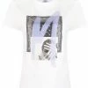 Maje Graphic print cotton T shirt t-shirts & jersey shirts of women 1 Maje graphic-print cotton T-shirt