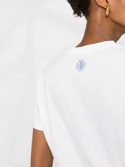 Maje graphic-print cotton T-shirt