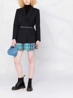 Maje single-breasted belted blazer