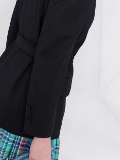 Maje Single breasted belted blazer blazers of women 10 Maje single-breasted belted blazer